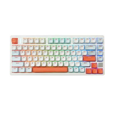 G796-82 keys mechanical keyboard with sink key caps