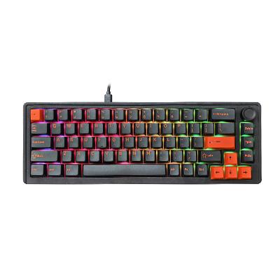 High-end 68 keys Wireless Mechanical Gaming keyboard