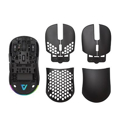 M198 Gen2 holes mouse/changeable top cover